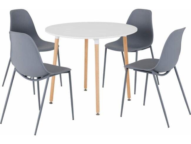 Dining Chairs - 4 Pcs swedzo (3)