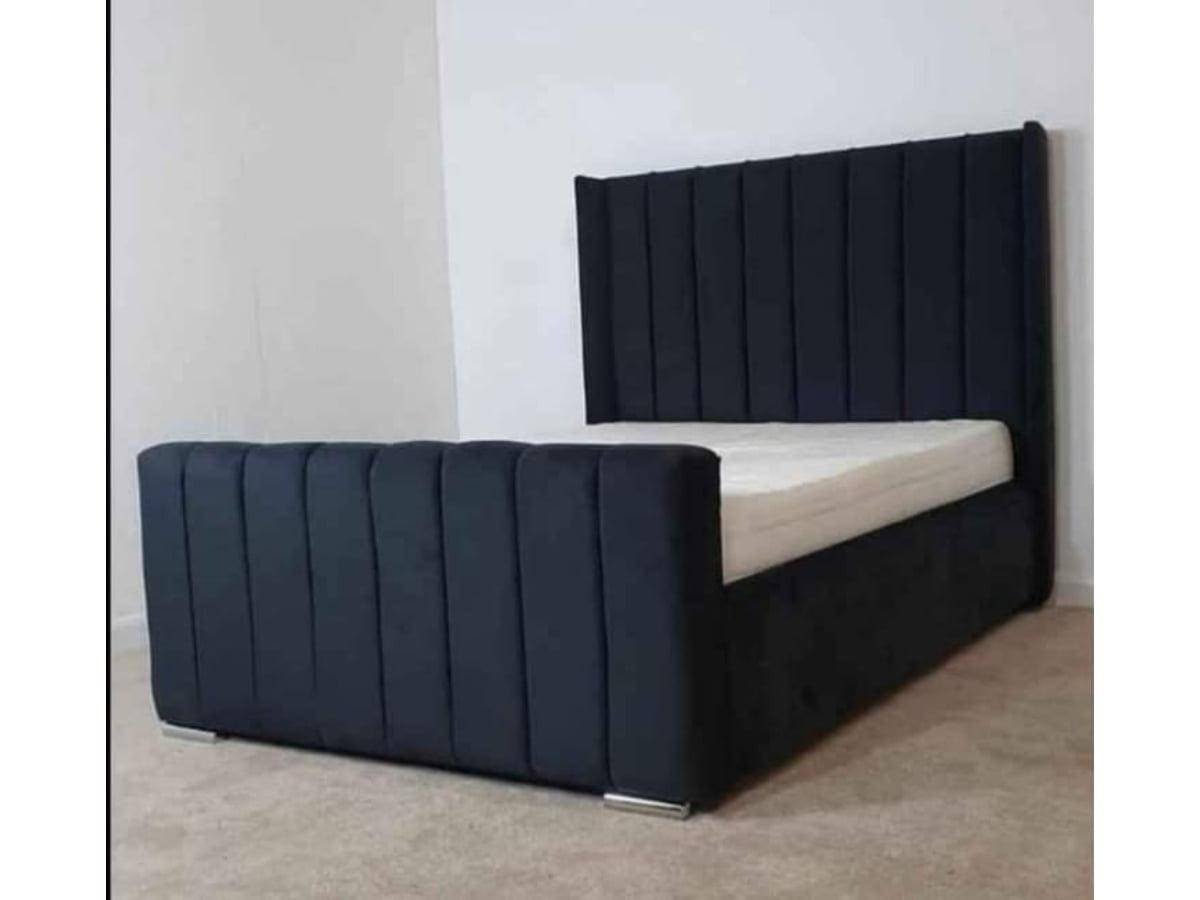 Luxury Panel Wingback bed