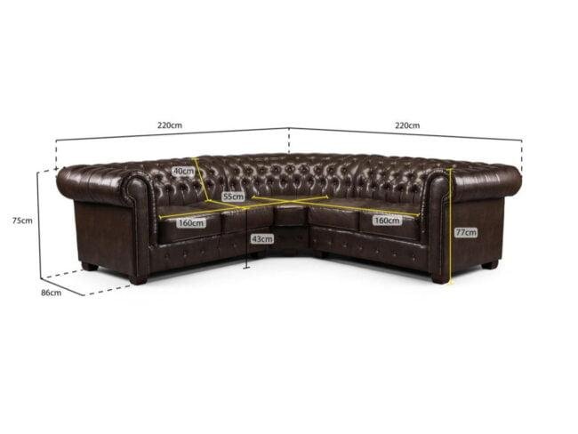 Chesterfiled sofa - Swedzo furnitures (3)