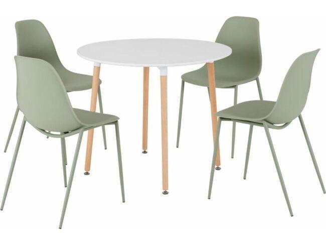 Dining Chairs - 4 Pcs swedzo (2)