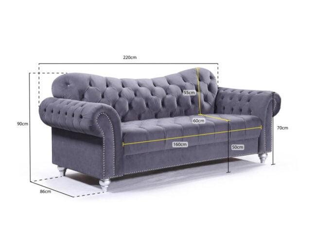 Italian elegance chesterfiled sofa (3)