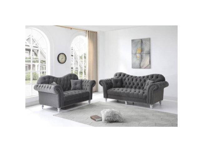 elegance-fabric-grey-velvet-2-seater-sofa (1)